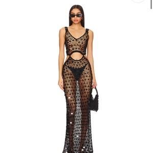 Elena Maxi Dress in Black